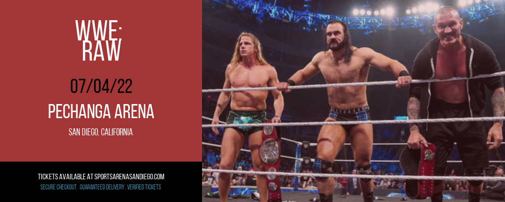 WWE: Raw at Pechanga Arena