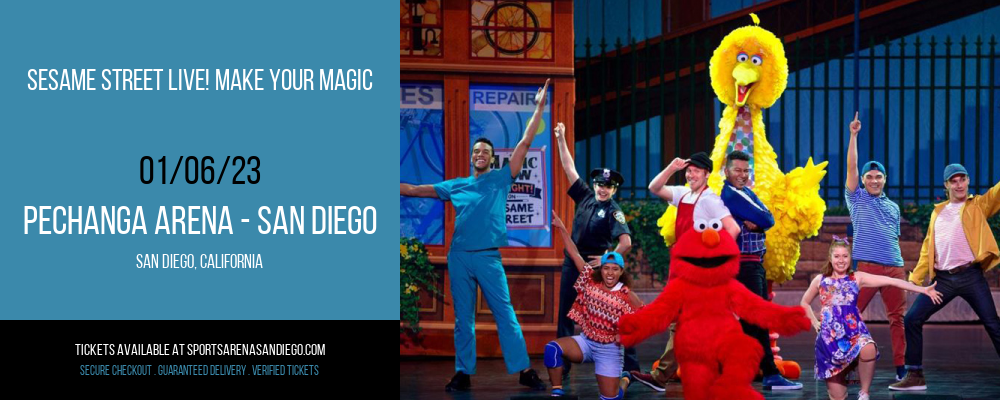 Sesame Street Live! Make Your Magic at Pechanga Arena