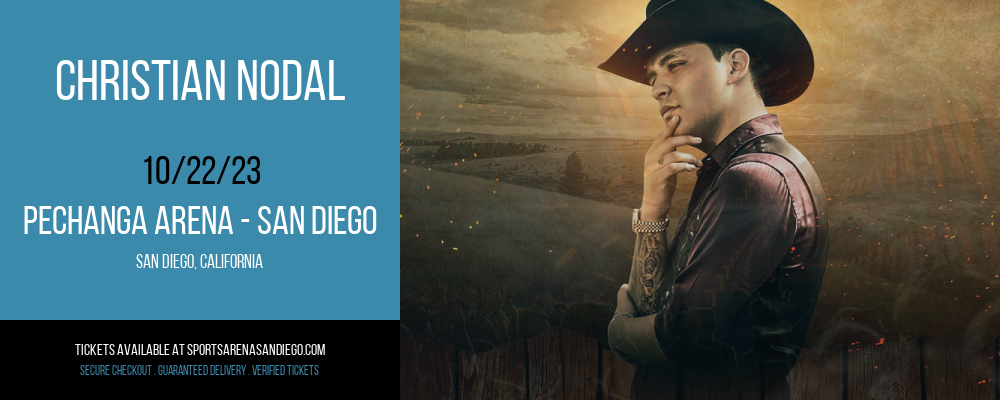 Christian Nodal at Pechanga Arena