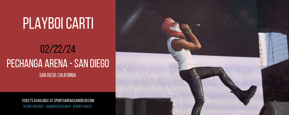 Playboi Carti at Pechanga Arena