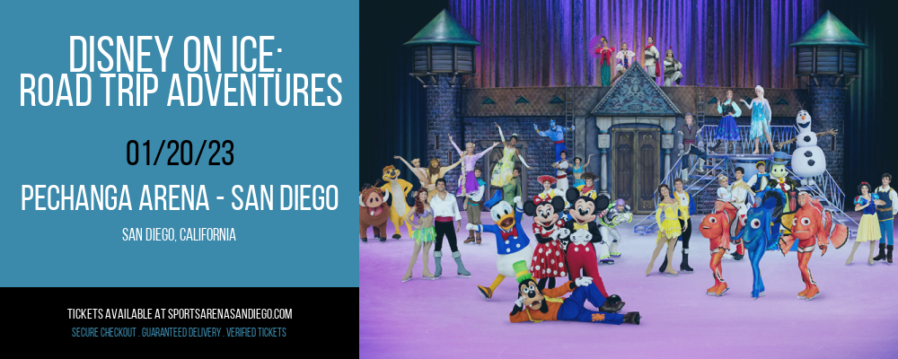 Disney On Ice: Road Trip Adventures at Pechanga Arena tickets Disney On Ice: Road Trip Adventures at Pechanga Arena