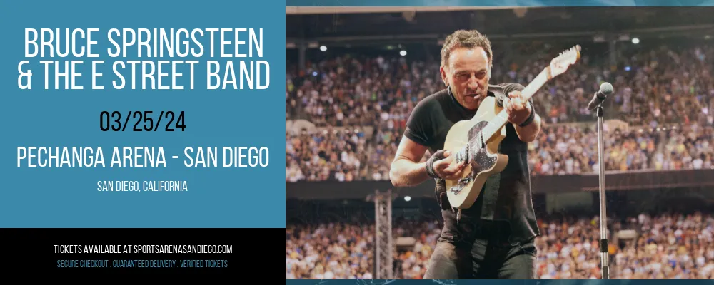 Bruce Springsteen & The E Street Band at Pechanga Arena