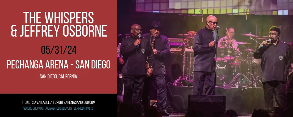 The Whispers & Jeffrey Osborne at Pechanga Arena