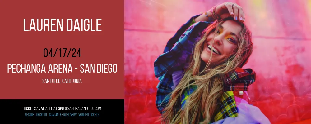 Lauren Daigle at Pechanga Arena