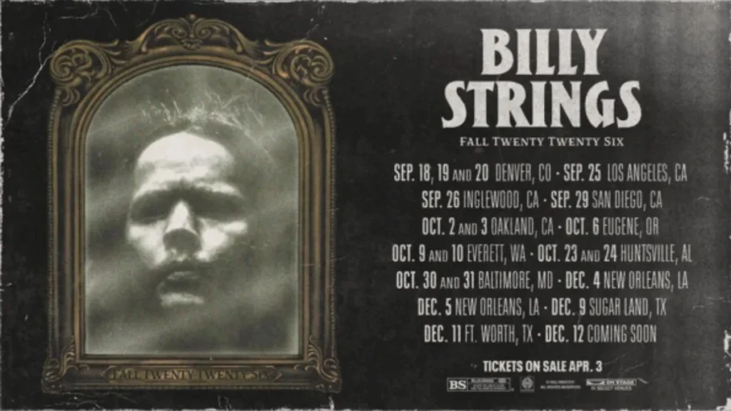 Billy Strings at Pechanga Arena